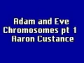 Adam and Eve Chromosomes? Part1 of 2