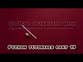 Logical operators with comparison operators python tutorial part 19