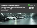 Managing automotive software complexity and safety with EB tresos and Arm Cortex R52