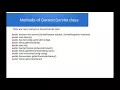 Java Servlet Interface GenericServlet class HttpServlet class Servlet Life Cycle - 05
