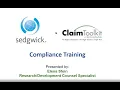 Claim Toolkit Training - 2021 Sedgwick