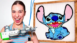 INTENTO hacer ARTE en ALFOMBRAS (tufting)