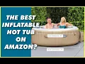 THE BEST 4 PERSON INFLATABLE HOT TUB ON AMAZON Intex Pure Spa Inflatable Hot Tub