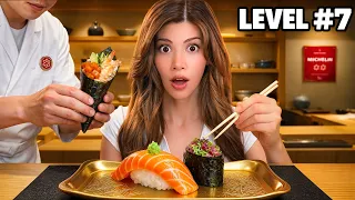 I tested every level of sushi