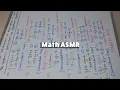 ASMR Math Grinding No talking No music Whiteboard sound with background noises Study 2 Hour