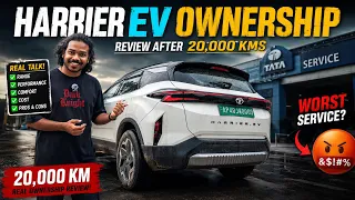 TATA HARRIER EV 20,000 KMS🔥// OWNERSHIP REVIEW❤️ #harrierev #tata 