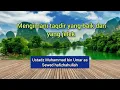 Lagu Ustadz Muhammad bin Umar as Sewed hafizhahullah || Mengimani taqdir yang baik dan yang jelek