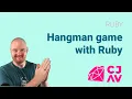 Hangman with ruby for beginners