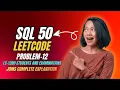 SQL 50 Problem 12 - Students and Examinations Easy