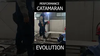 Watch the complete build on youtube #performanceboats #welding #aluminiumfabrication #boatbuild