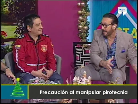 Explotaron fuegos artificiales en Chone por el intenso calor