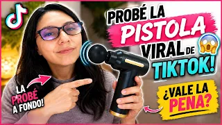 🔥 ¡Probé la Pistola de Masajes VIRAL! 😱 ¿De verdad funciona?