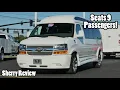 Low Miles 2018 Chevrolet Express Conversion Van - Explorer Vans 9 Passenger Sherry Review