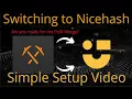 Hive OS To Nicehash Tutorial - Setting Up Nicehash Miner on Windows