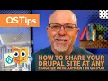 How to Share Your Drupal Site at Any Stage of Development in Gitpod