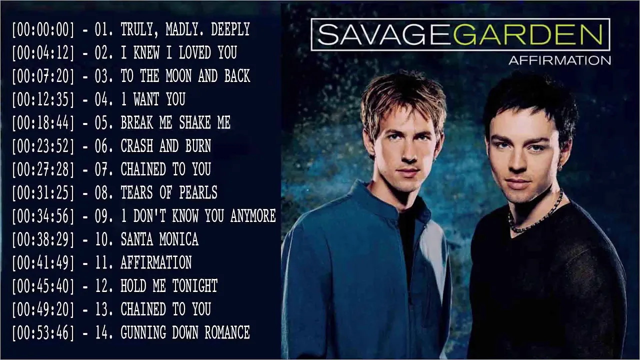 Savage Garden Greatest hits Full album 2020 - The Best Songs Of Savage Garden