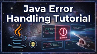Java Error Handling And Exceptions Tutorial - Java Try Catch