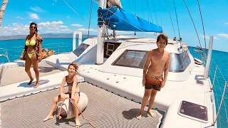 Un catamaran de 50 pies  – cambiamos?