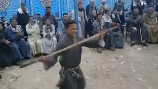 افراح الخروعه قنا  اجمل رقصه شعبيه الربابه دندنها