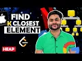 Find K Closest Elements Leetcode 658 Multiple Approaches Heap Series C