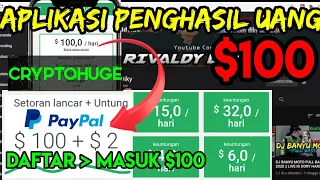 Download APLIKASI PENGHASIL UANG DI ANDROID 2020 // CRYPTOHUGE DAPAT 100 DOLLAR MP3