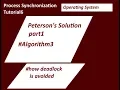 Algorithm3 Peterson s solution -part1 Tutorial-6