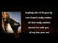 Alina Baraz - More Than Enough Lyrics