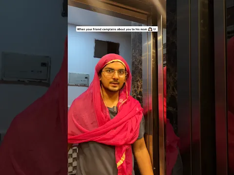 When your friend complains about you to his mom 👩🏻🥲 | Hassu #shorts