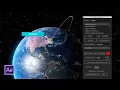 Create 3D PATH ANIMATIONS Around the World Adobe After Effects 2019 Tutorial