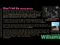 Can't Let Go (Randy Weeks) - Lucinda Williams