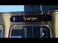 WMATA Subway Kawasaki 7k Series Silver Line Train from Ashburn to Largo