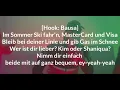 Maxwell, Bausa - Skifahren (Lyrics)