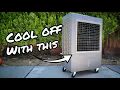 Beat the heat with an evaporative cooler Hessaire 5 300 CFM