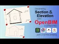 Generating Sections and Elevations in BonsaiBIM