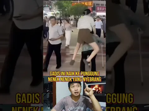 WANITA INI LONCAT KE PUNGGUNG NENEK NENEK #kisahnyata #fakta
