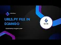 Django application level urls py files