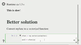 Fast Python and Profiling