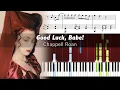 Download Lagu Chappell Roan - Good Luck, Babe! - Piano Tutorial with Sheet Music