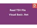 Visual Basic Net Read TSV File