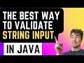 Safest way to validate a Java String nulls and blanks