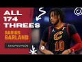 Darius Garland ALL 174 Three-Pointers From 2021-22 NBA Regular Season King of NBA