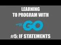Program with Go If Statements Boolean Operators