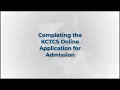 KCTCS Application for Admission Tutorial