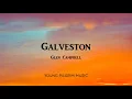 Glen Campbell - Galveston (Lyrics)