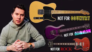the best guitar for each genre is not what you think 