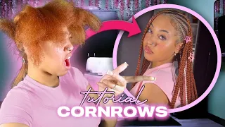 CORNROW TUTORIAL I Beginner Friendly