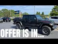 Took My 2020 Jeep Gladiator Rubicon to Carmax for an Appraisal