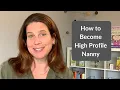 How to Become a High Profile Nanny