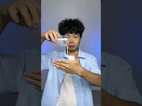 Kid's Hand Water Disappearing Trick