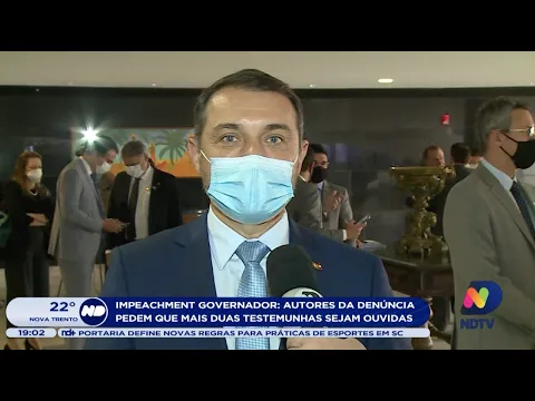 Impeachment Governador: autores de denúncia pedem que mais duas testemunhas sejam ouvidas